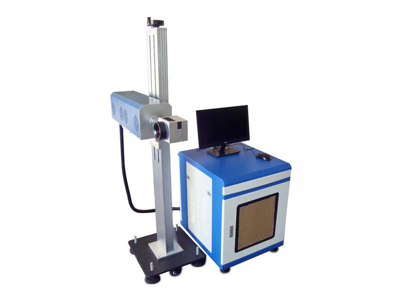 Upright marking machine